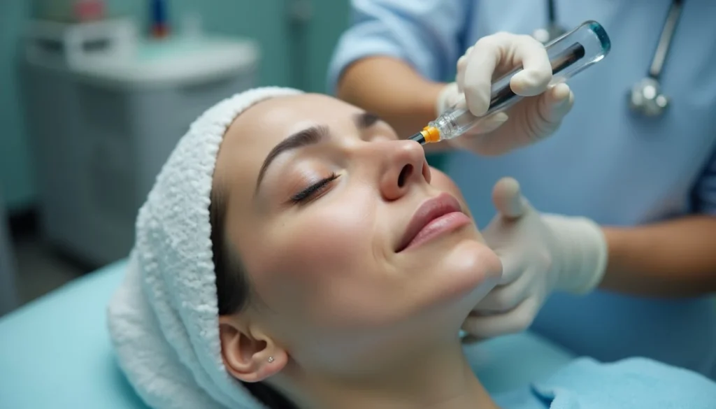 PRP platelet rich plasma yuz tedavisi uygulamasi