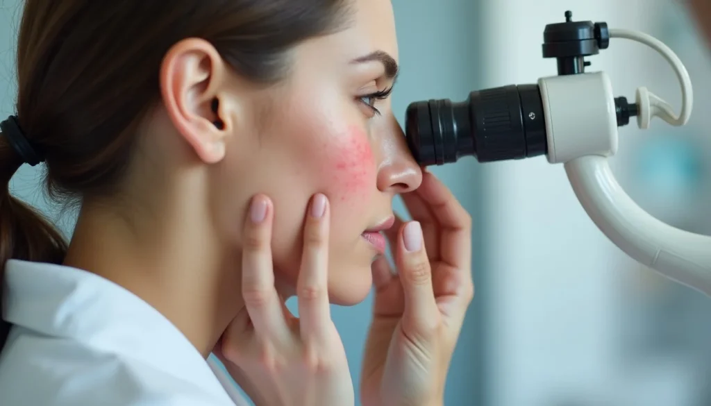 Cilt bariyeri bozulması için dermatoloji muayenesi