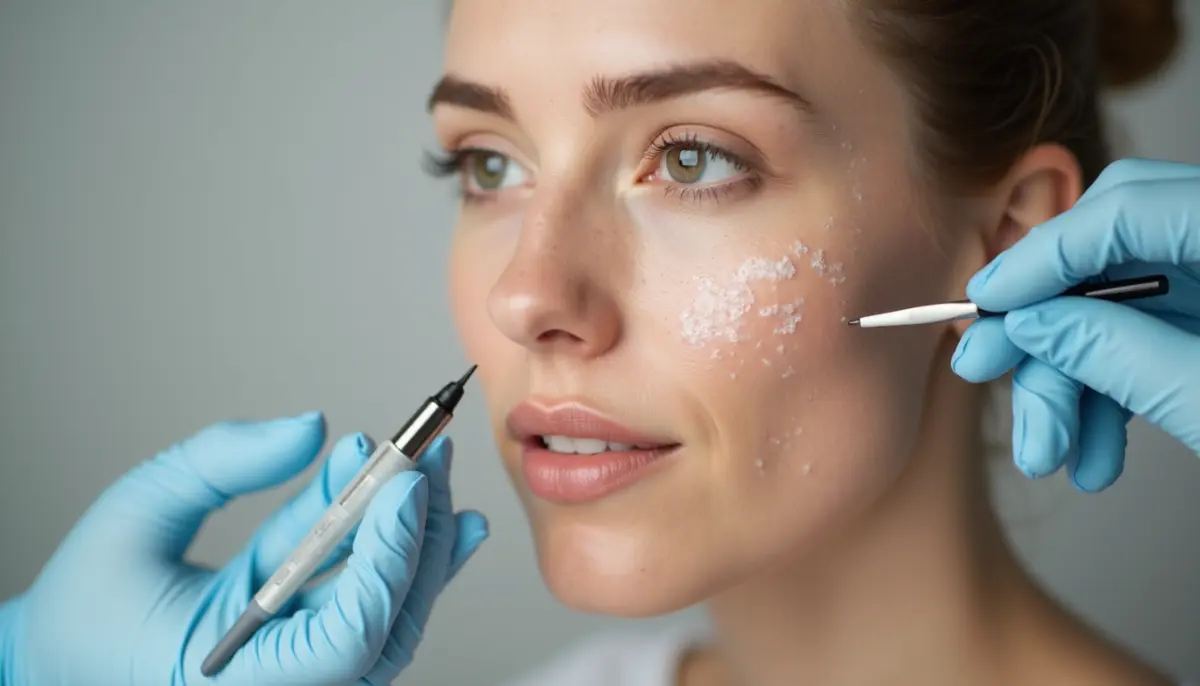 Yüzdeki ince çizgiler ve kırışıklıklar dermatolojik muayene ile değerlendiriliyor